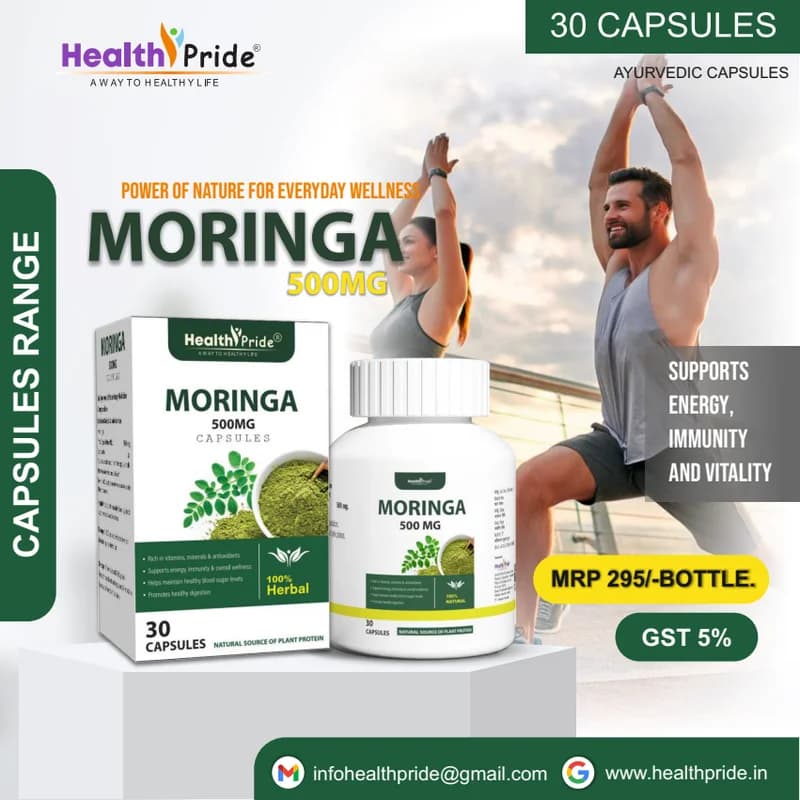 Moringa Capsules (500mg)